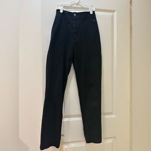 Cute black cargo pants from John Galt. Thrifted but are too long for me!
